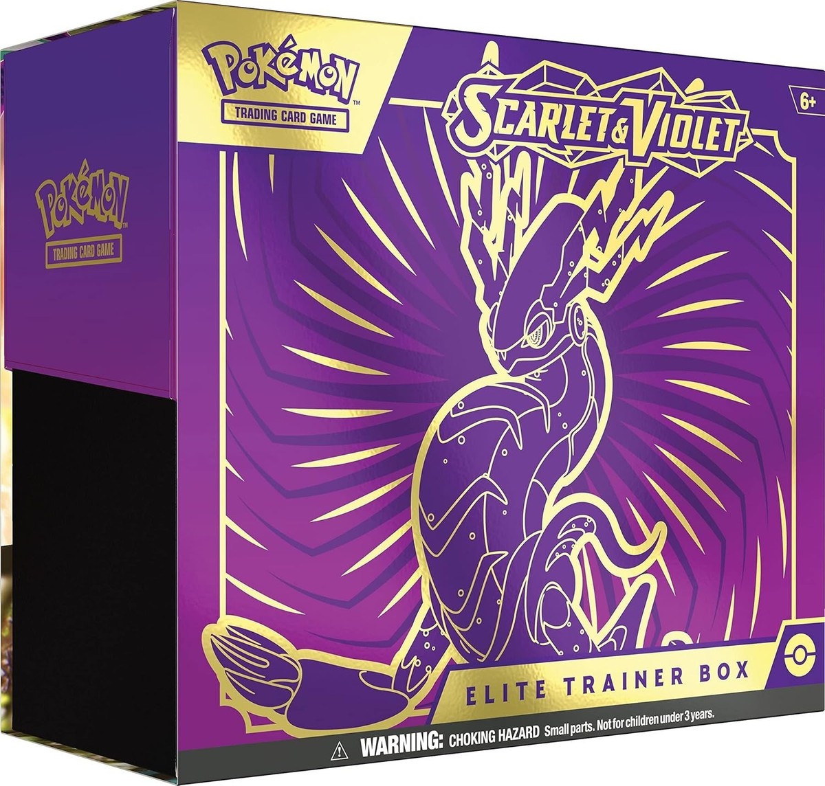 Pokemon Elite Trainer Box Scarlet Violet Miraidon Purple 9