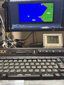 Panasonic MSX2+ console only FS-A1WSX floppy drive working vintage rare