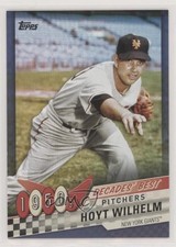 2020 Topps Update Decades Best Pitchers Blue Hoyt Wilhelm #DB-6 HOF 05ja