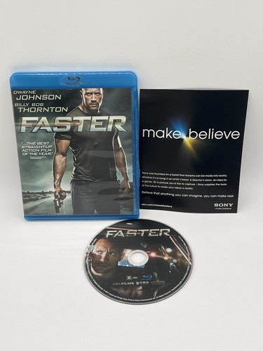 Faster [Blu-ray] - DVD - Very Good - Billy Bob Thornton,Dwayne Johnson ...