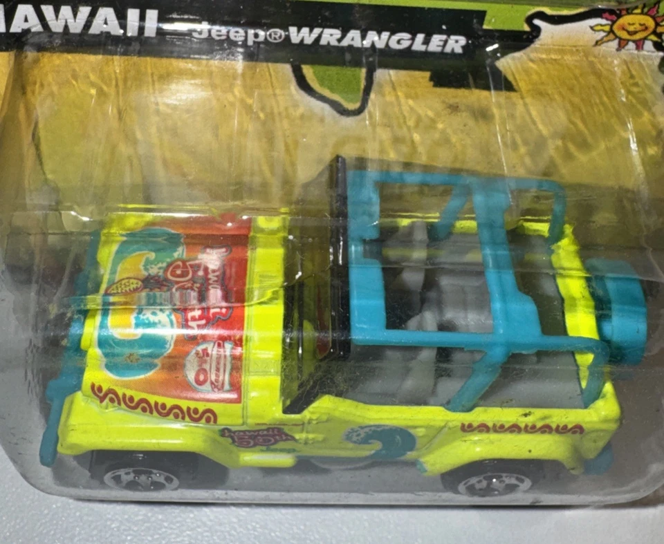 Matchbox Across America 50th Birthday Series Hawaii Jeep Wrangler W/ License P - Image 4 of 4