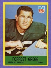1967 Philadelphia Forrest Gregg #77 Packers HOF EX