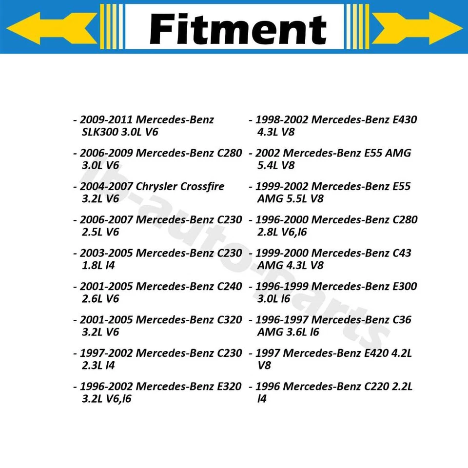 2x Manguera de freno delantera para 1999 2000 2001 2002 Mercedes-Benz E55 AMG 5,5 L Foto 4 de 4