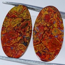 13.20Cts 100% Natural Hungarian Agate Oval Cabochon Loose Gemston