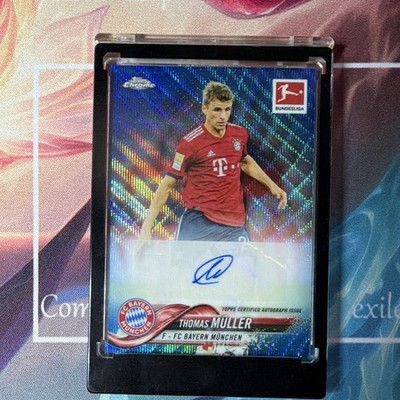 Topps Chrome Bundesliga 2018-19 Thomas Müller Bayern München #43 Autogramm /75