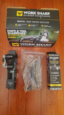 Work Sharp Knife & Tool Sharpener KO Edition WSKTS-KO with Extra Accessories