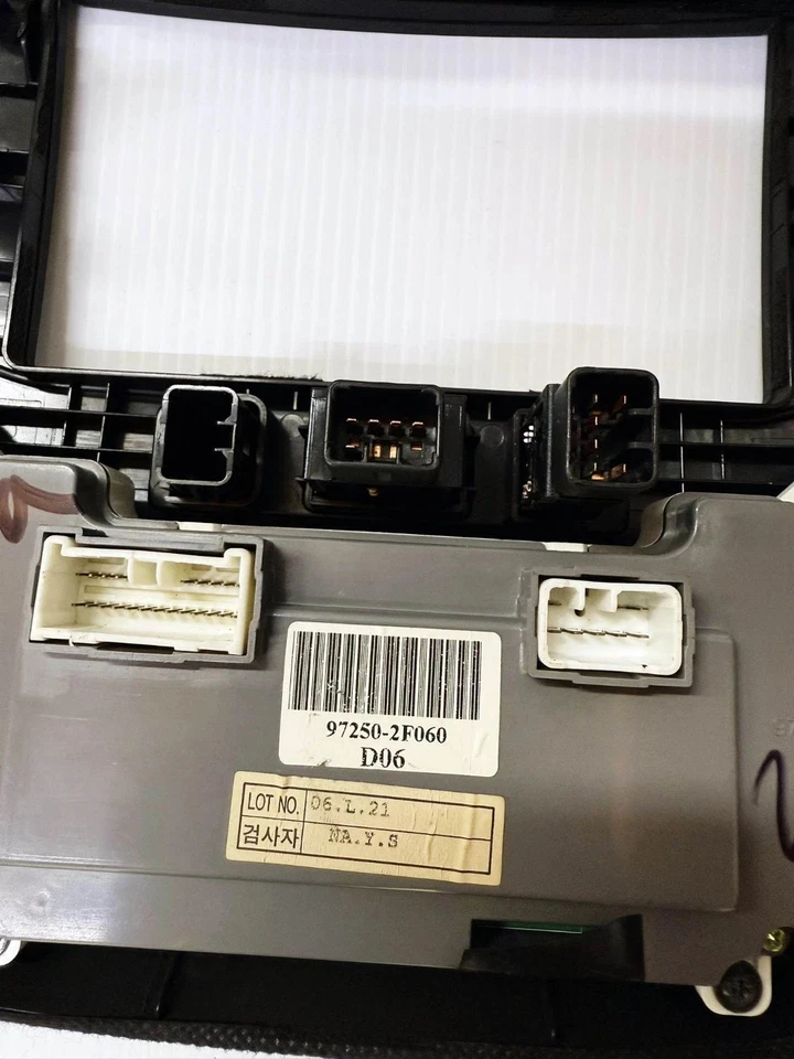 2007-2009 Kia Spectra Heater AC Temperature Control Vent Assembly Factory OEM Foto 4 de 4