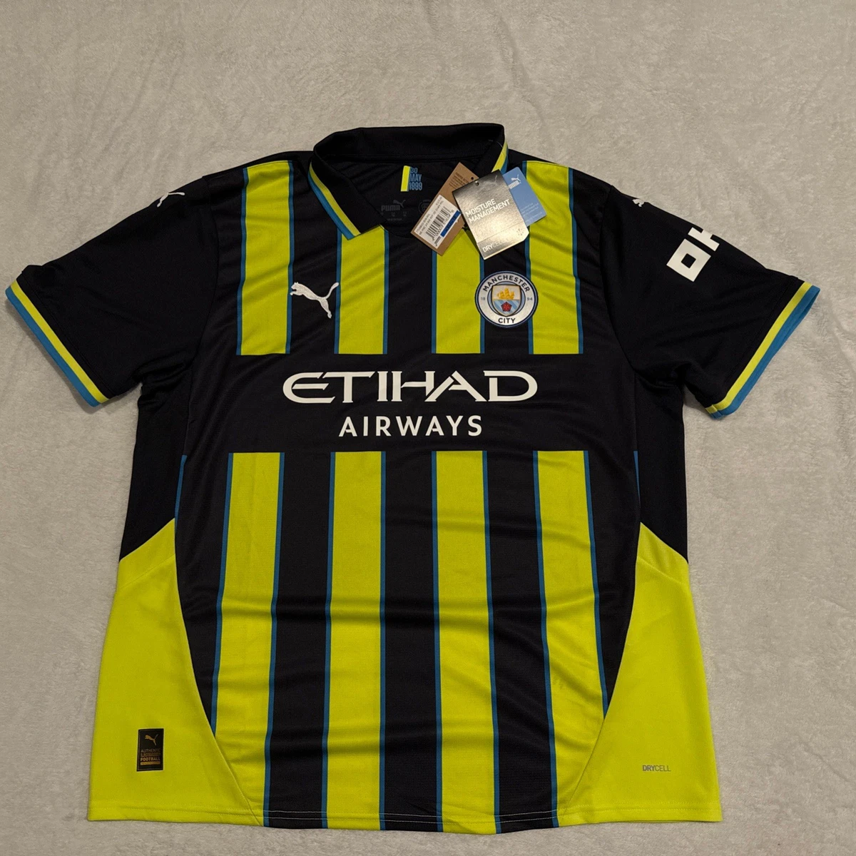Manchester City Size XL International Club Soccer Fan Jerseys for