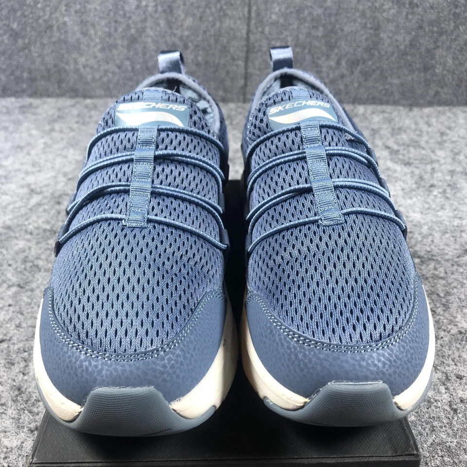 Туфли Skechers Arch Fit женские размер 8 темно-синие без застежек сетчатые комфортные 149056 - Изображение 4 из 4