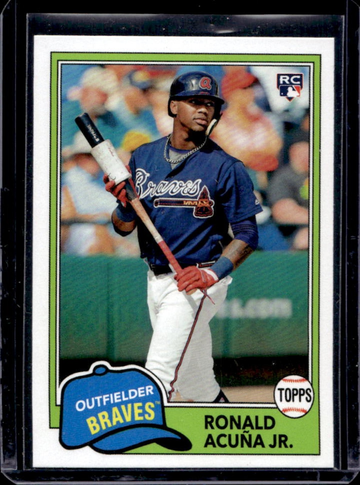 2018 Topps Archives Ronald Acuna Jr. RC Rookie #212 Braves