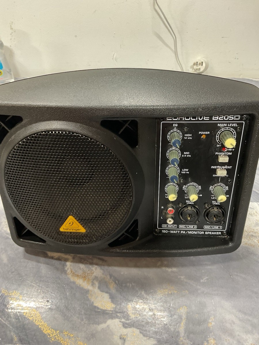 Behringer EUROLIVE B205D Active 150-Watt PA/Monitor Speaker System
