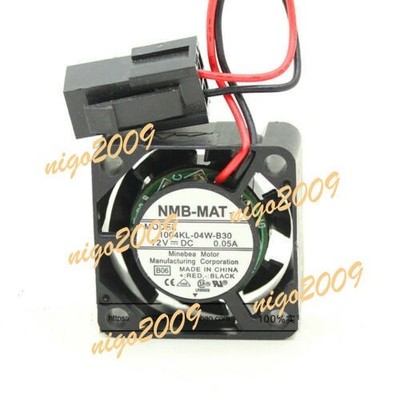 1PC NMB-MAT 1004KL-04W-B30 12V 0.05A 2.5cm 2510 Two-wire silent cooling fan  #iv