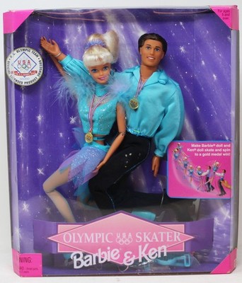 Barbie - USA Olympic Skater 2-Back - Barbie & Ken - aus dem Jahr 1997