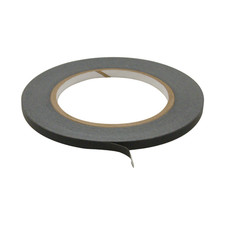 FindTape Black Masking Tape: 1/4 in. x 60 yds. Black 
