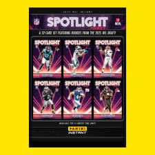 (32) 2025 Panini Instant Football SPOTLIGHT ROOKIES 1/191 SP - Complete Set - RC