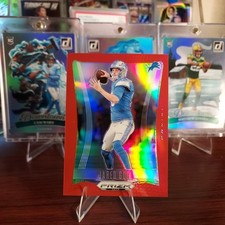 2024 Panini Prizm Deca - Jared Goff #100 Red Prizm /199