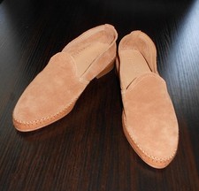 NEW Soludos Tan Suede Slip On Flats Loafer Wo...