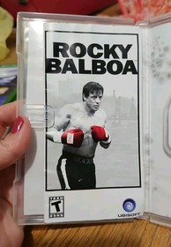 Rocky Balboa Game Sony PSP Complete Playstation Portable 💥 Box Damage 💥