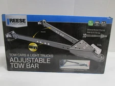 REESE TOWPOWER 7014200 Adjustable Tow Bar Black   BRAND NEW