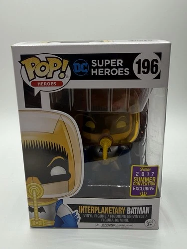 Funko Pop Interplanetary Batman #196 DC Super Heroes Summer Convention