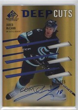 2023-24 Upper Deck SP Game Used Deep Cuts 69/75 Tier 1 Jared McCann Auto 00em