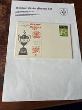 Benson & Hedges Cup Final 1982 - Somerset v Nottingham - FDC