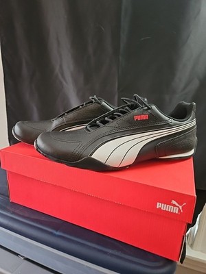 NIB PUMA Redon Bungee Slip On Mens Size 10.5 Black Sneakers Shoes 38816702