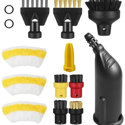 Zubehörset für Kärcher Dampfreiniger 14 Stück kompatibel mit SC1 SC2 SC3 SC4 SC5