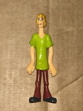 Hanna Barbara 2000 Shaggy Burger King PVC Bendable Toy Scooby-Doo Action Figure