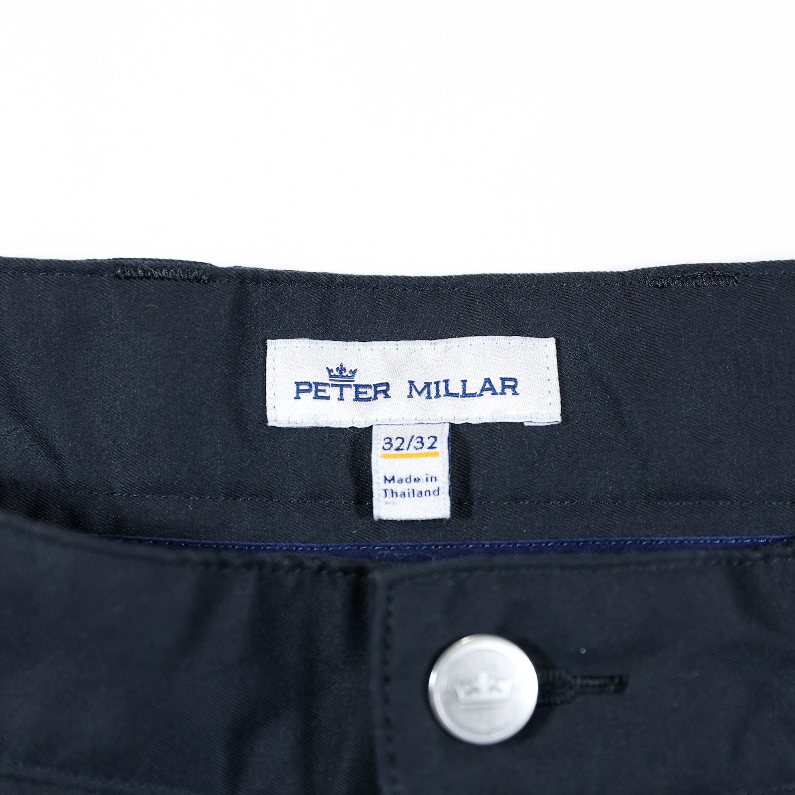 Peter Millar Performance Pants 32x32 Black Stretc… - image 6