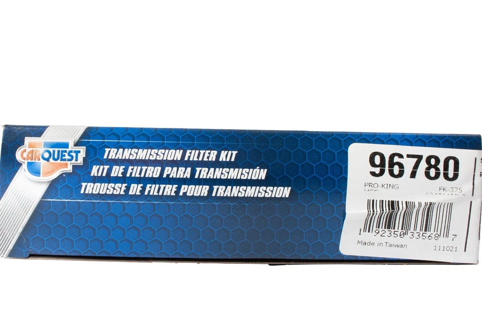 Kit de filtro de transmisión Carquest para Cadillac Catera 1997-01 número de modelo 96780 Foto 2 de 4
