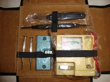 PROFESSIONAL TOOL KIT FOR BATTERY TESTING & CHANGING CLOCK TOOLS
