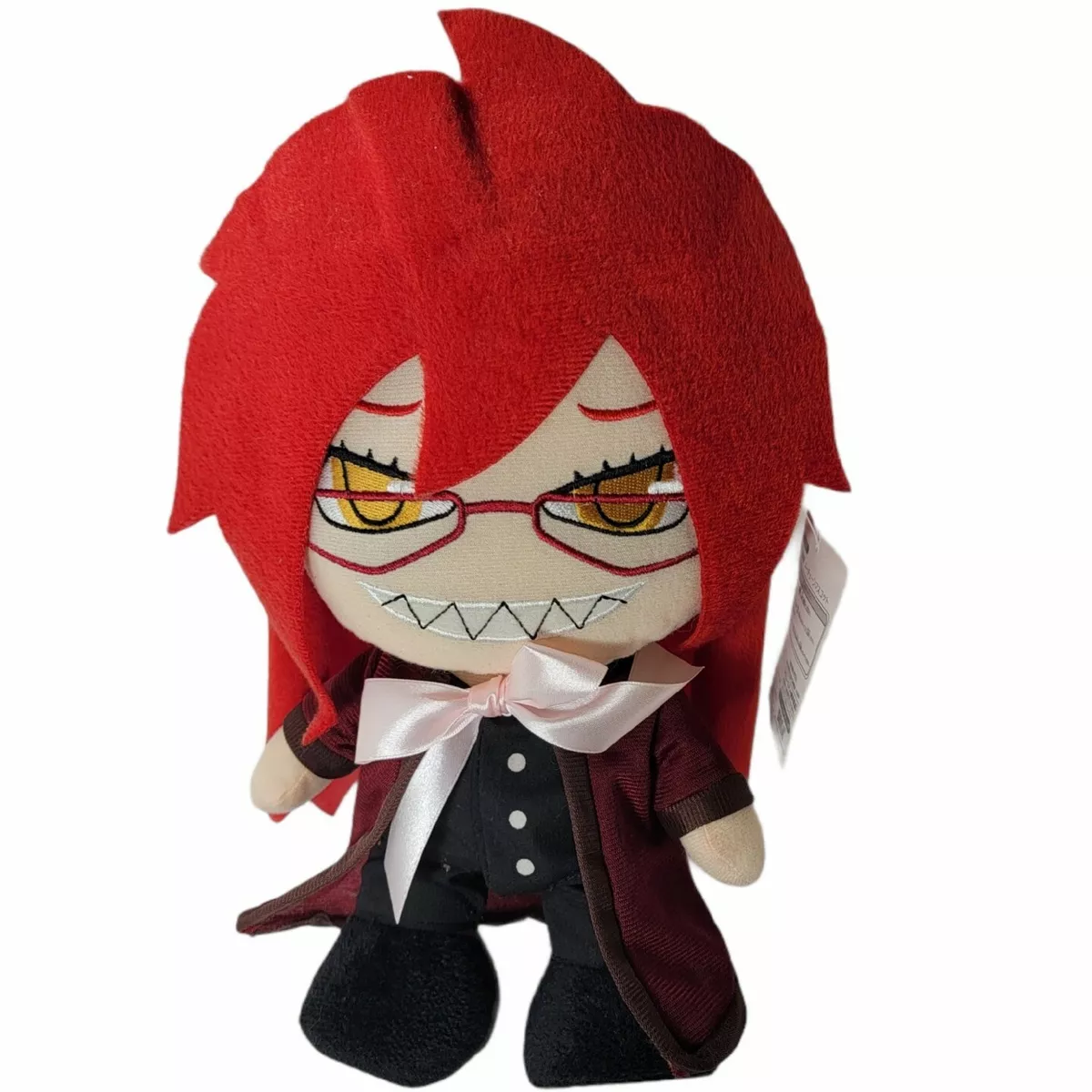 Sega Anime Black Butler Kuroshitsuji Grell Sutcliff Plush Doll 12