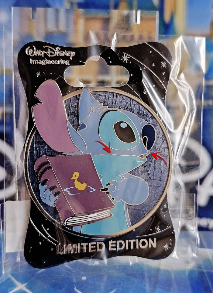 Disney WDI Heroes Pin - Heroes Profile Stitch - LE 250 NEW  Lilo & Stitch Hero - Image 2 of 4