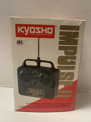 NOS KYOSHO RC IMPULSE II RADIO CONTROL SYSTEM 1988 HOBBICO AIRCRAFT USE