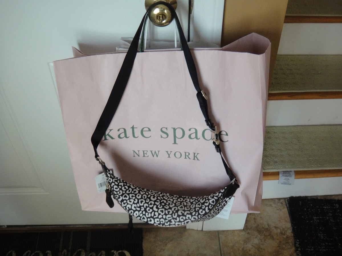 Kate Spade New York Chelsea Leopard Heart Nylon Belt Bag Fanny Pack Black $_57.JPG?set_id=8800005007 main image 3