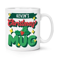 Personalisierte Weihnachts Tasse 10Oz Tasse Becher Mama Papa Schwester Oma Opa