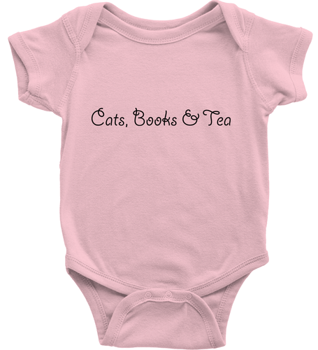 Cats Books & Tea Toddler Kids Tee Youth T-Shirt Baby Bodysuit Cute Book Cat Love - Picture 28 of 34