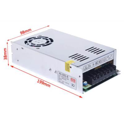 AC 220V to DC 12V/24V/48V-S-250 250W LED Driver Switch Power Supply Transformer