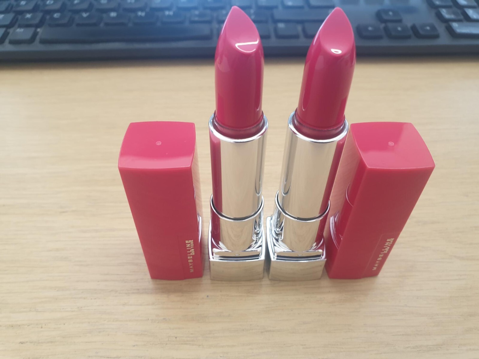 Maybelline Color Sensational Lipsticks 379 FUCHSIA FOR ME X2 JUST £10.49