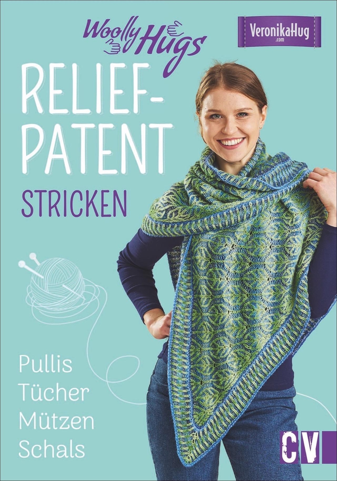 Thumbnail - Woolly Hugs Reliefpatent Stricken Veronika Hug