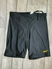 NEW Nike Athlete Issued Black & Gold Half Tights Track & Field Men Running