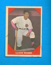 1960  BASEBALL GREATS LLOYD WANER #78 SEE SCAN  