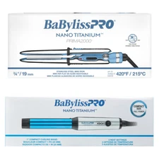 BaByliss PRO Nano Titanium Combo Set | BNT2000UC & BNTMWUC |