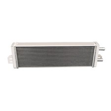 Universal 2-row Aluminum 56mm Air To Water Intercooler Liquid Heat Exchanger Us Universal 2-row Aluminum 56mm Air To Water Intercooler Liquid Heat Exchanger Us