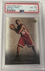 Upper deck superstars Lebron James rookie Card  #14 PSA 8