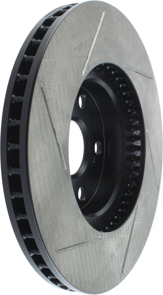 Rotor de freio dianteiro StopTech Sport com fenda 1 peça para Toyota Corolla 03-08 - Imagem 3 de 4