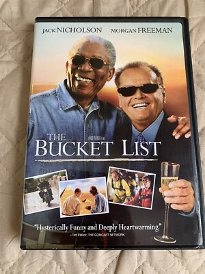 The Bucket List (DVD, 2008) W/CASE/ ships same day/ VG