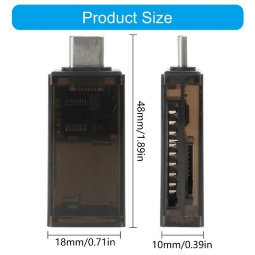 Lightweight USB C Memory Card Reader for Multiple OS Memory Card Adapter - Zdjęcie 8 z 8