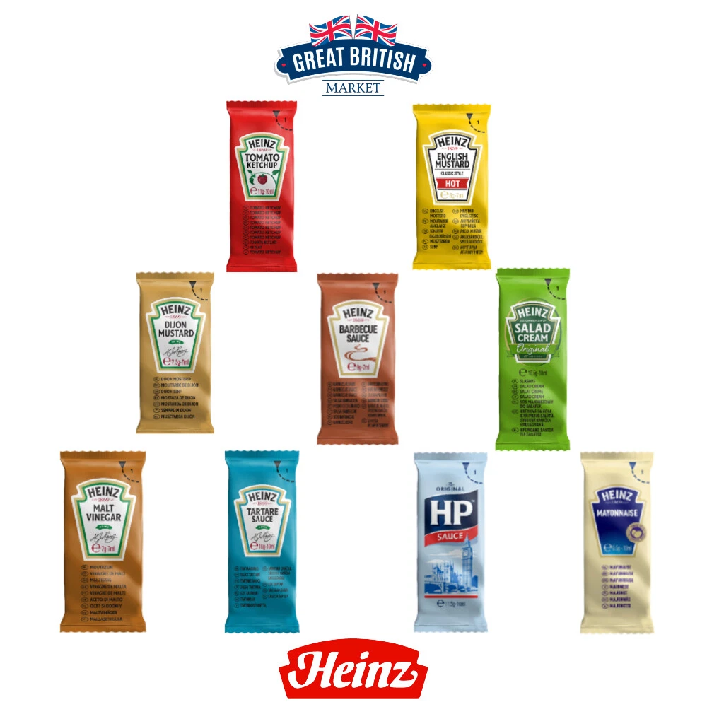 Heinz Tomato Ketchup Sachet 9g - Tomato Ketchup